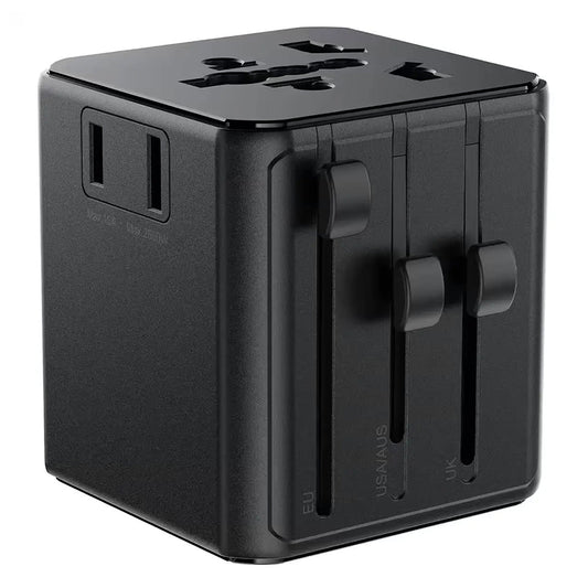 Acefast Z11 Travel mrežni adapter, crni