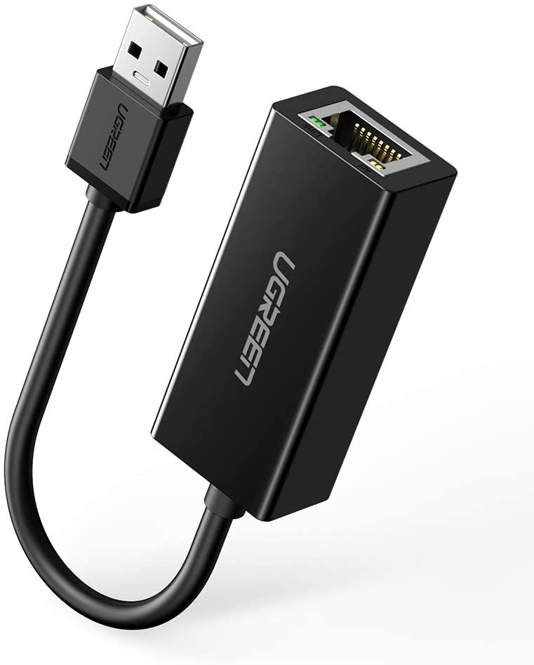 Mrežna kartica UGREEN CR110, RJ45, USB, Crna