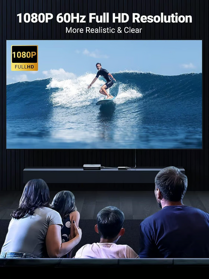 Video adapter UGREEN CM611 (90813), HDMI - VGA, 1080P, Crna