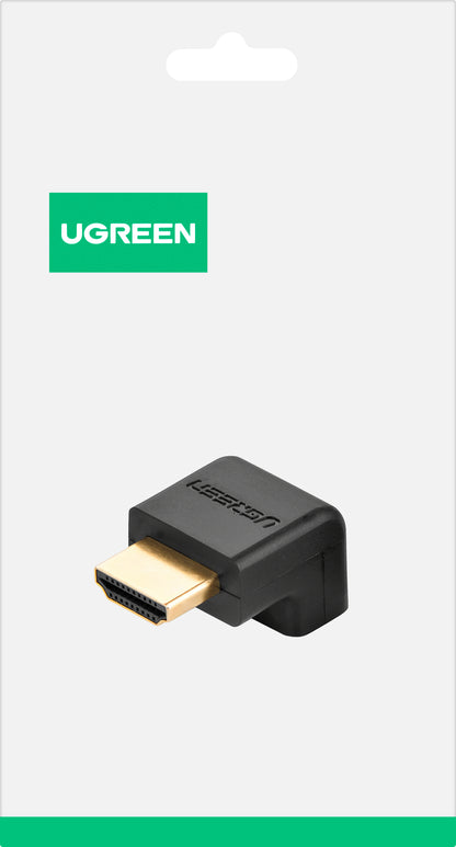 Video adapter UGREEN HD112 Down Angle, HDMI - HDMI, 4K, Crni