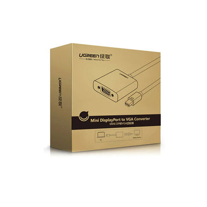 Video adapter UGREEN, MiniDisplayPort - VGA, 1080P, Crni