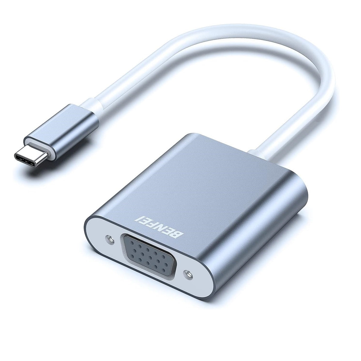 USB-C - VGA video adapter Benfei, Siva