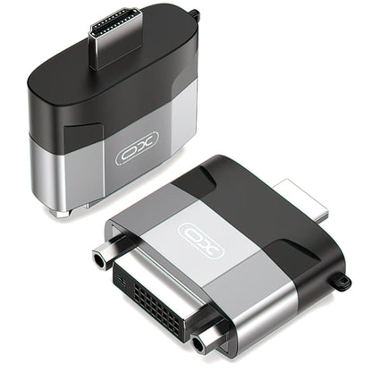 Adapter Video XO Design GB013, HDMI - DVI, Sivi