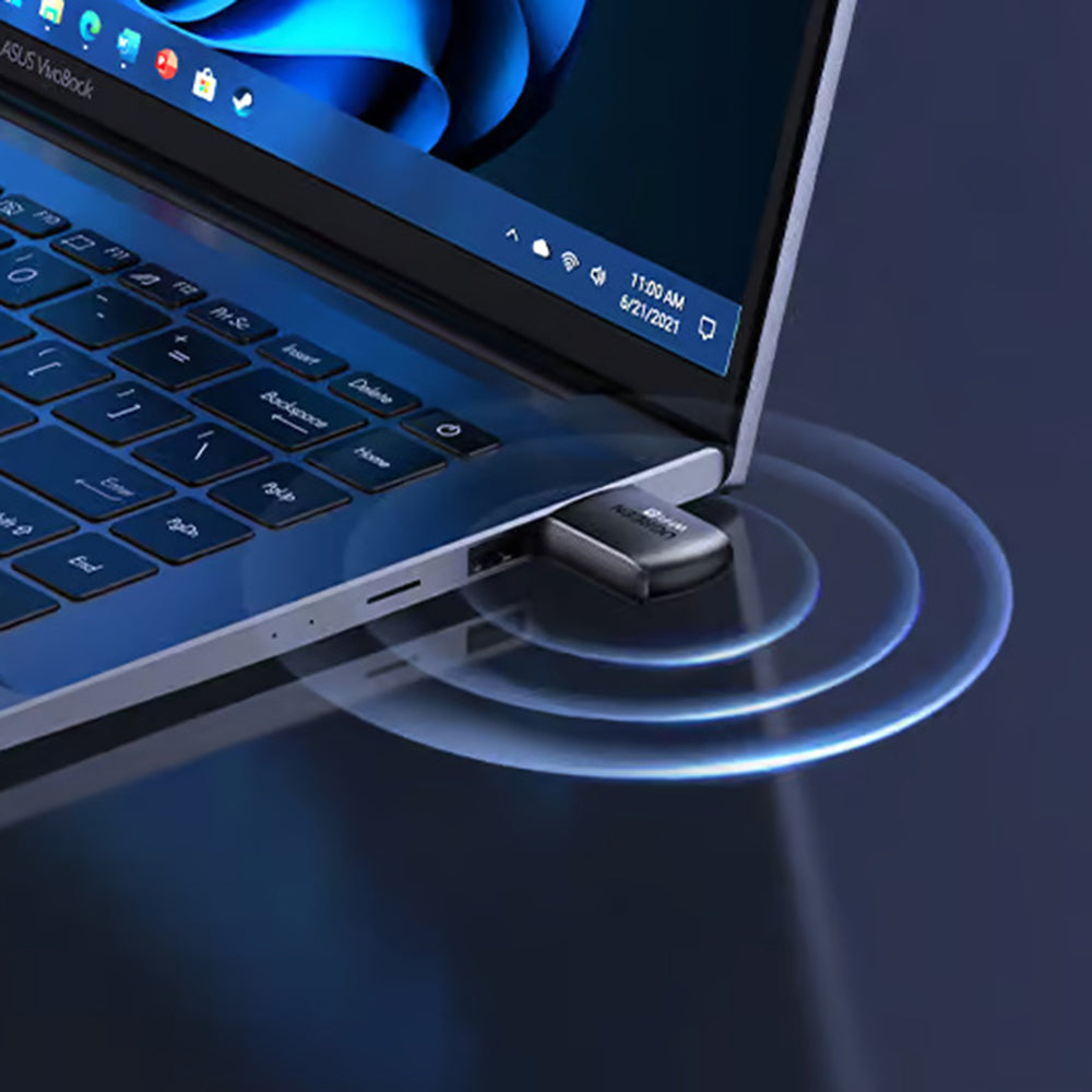 Bežični adapter UGREEN CM762 (35264), Dual Band, Wi-Fi 6, 600Mbps, Crni