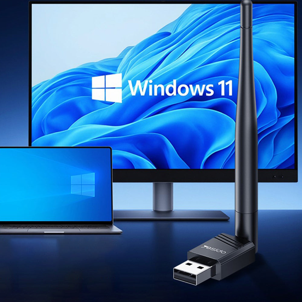 Bežični adapter Yesido WP11, 150Mbps, Crni