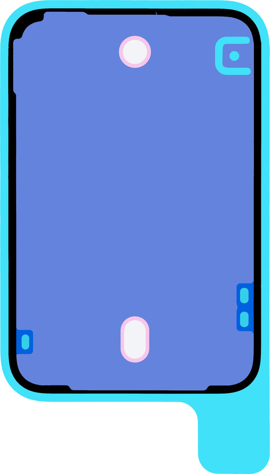 Ljepilo za baterijski poklopac Apple iPhone 17 Pro, Service Pack 923-12849