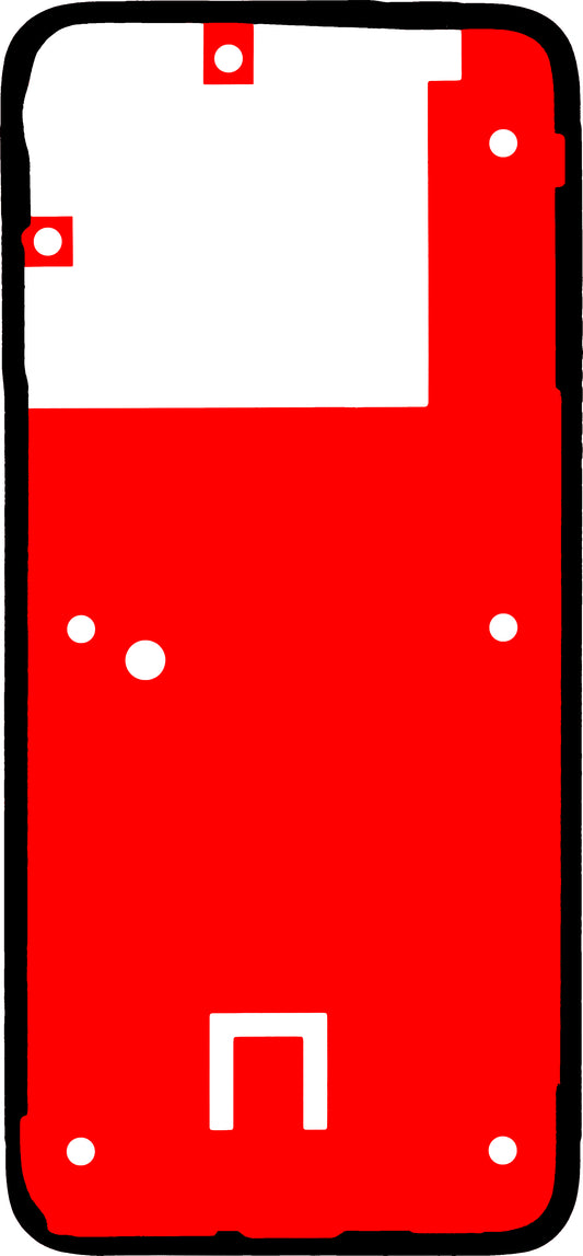 Ljepilo za poklopac baterije Motorola Moto G77, Service Pack 5948C32738