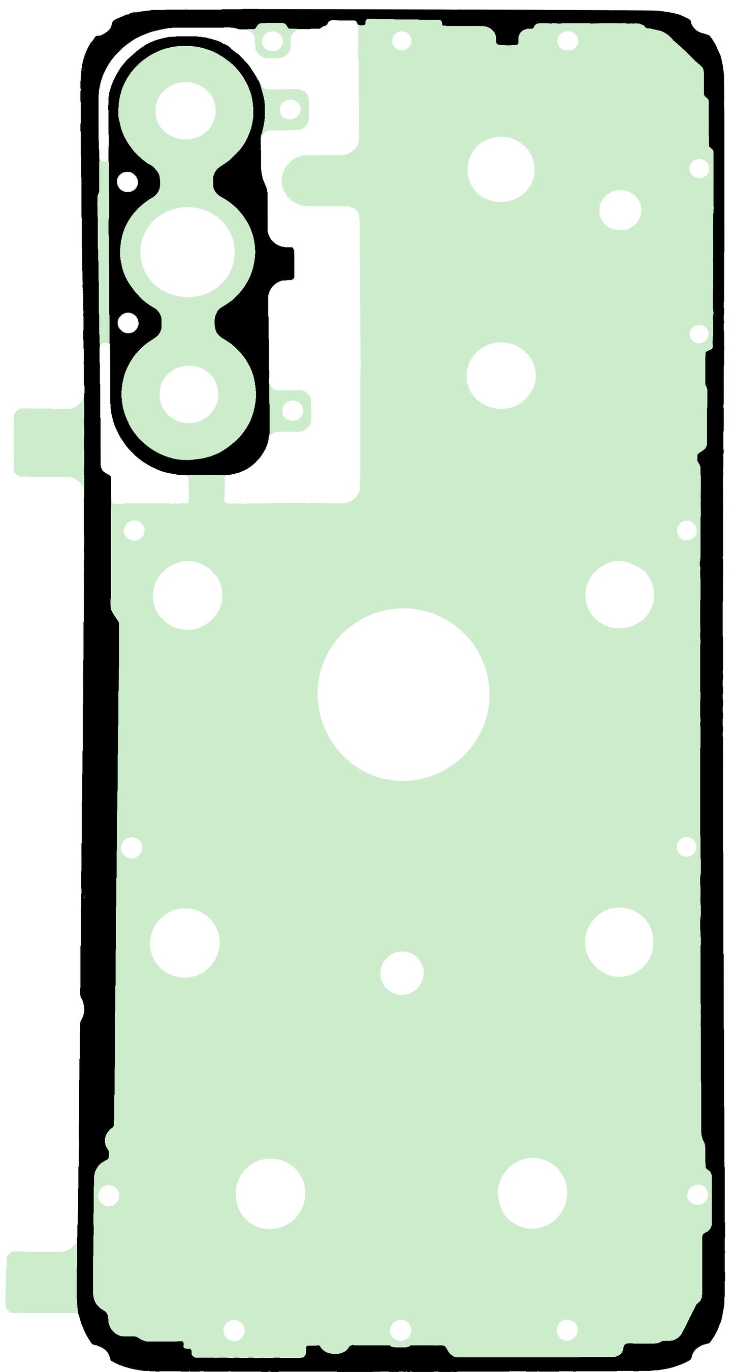 Ljepilo za poklopac baterije Samsung Galaxy S24 FE S721