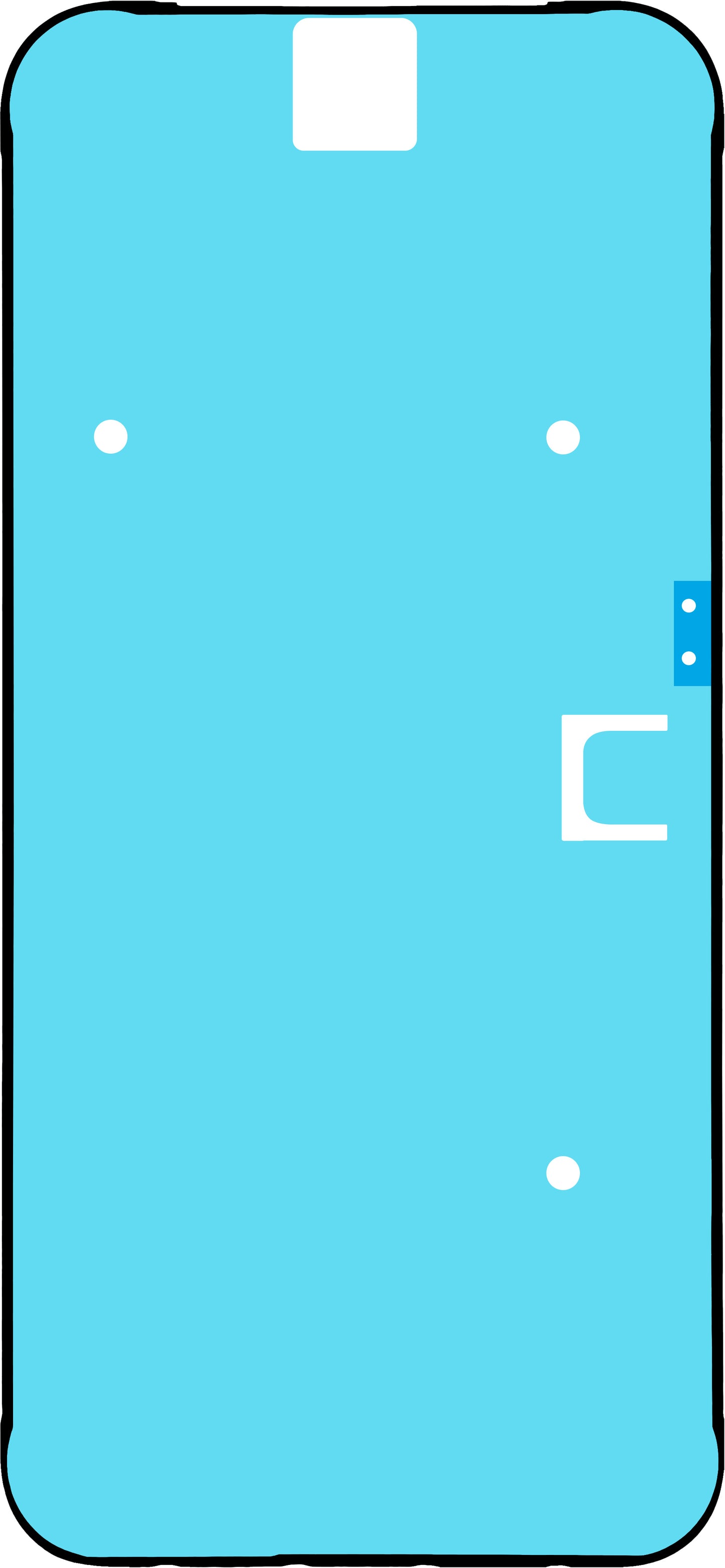 Ljepilo za zaslon Google Pixel 8a, Service Pack G806-12606-01