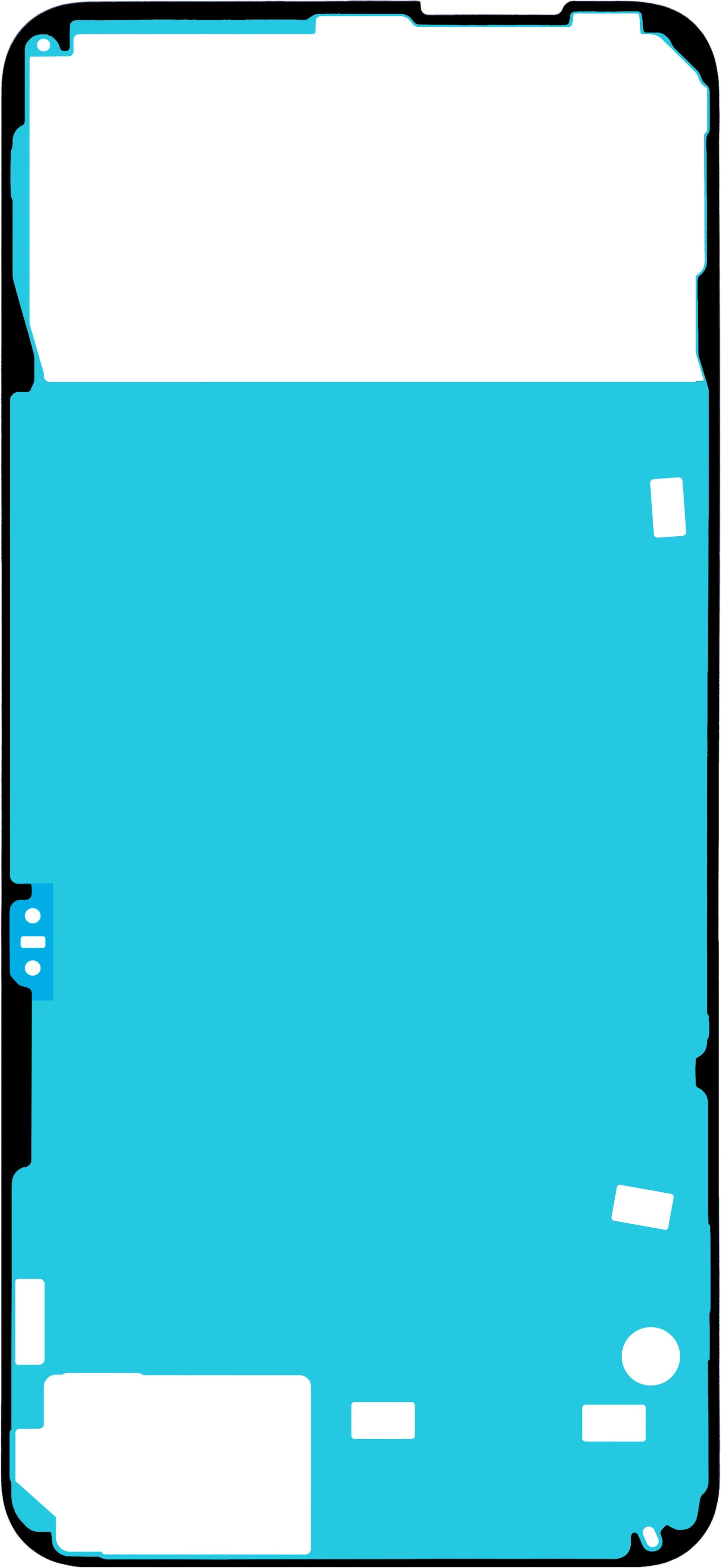 Ljepilo za zaslon Google Pixel 8, Service Pack G806-08101-22