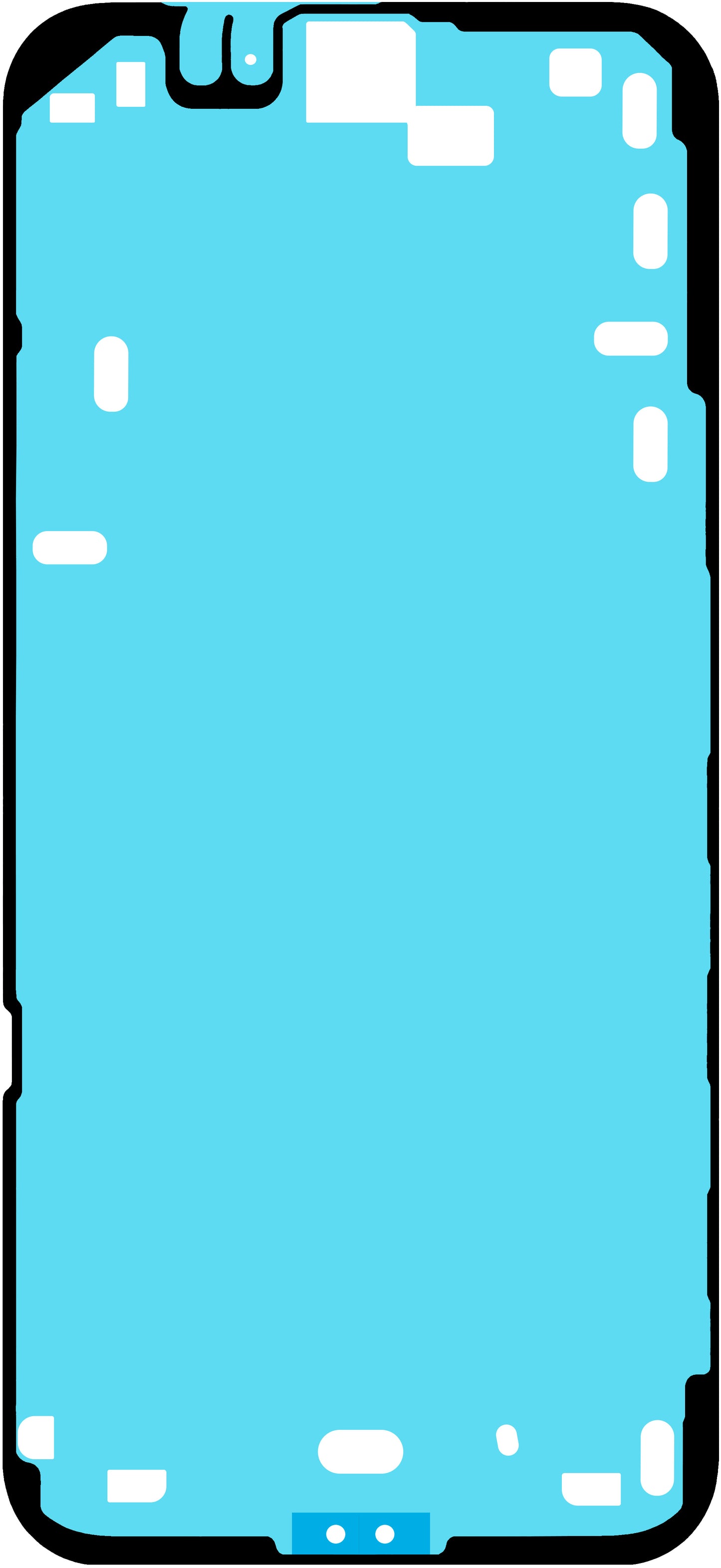 Ljepilo za zaslon Google Pixel 9 Pro XL, Service Pack G806-09665-92