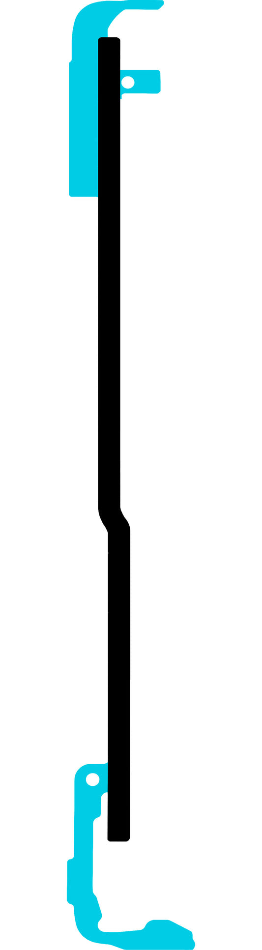 Ljepilo za zaslon Huawei Mate X7, Tip 12, Unutarnji, Servisni paket 51630NAJ