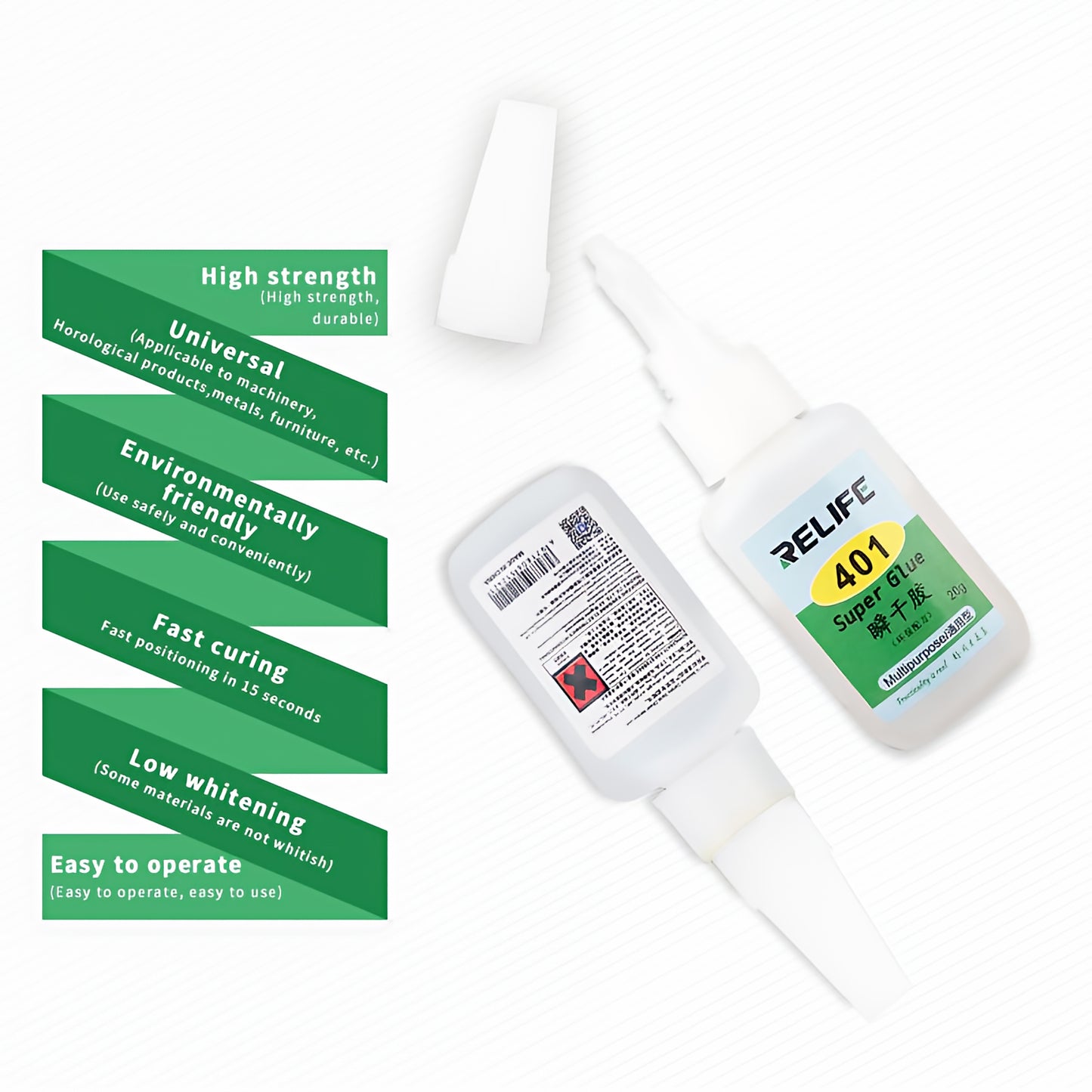 Tekuće ljepilo Super Glue Relife RL-401, 20ml