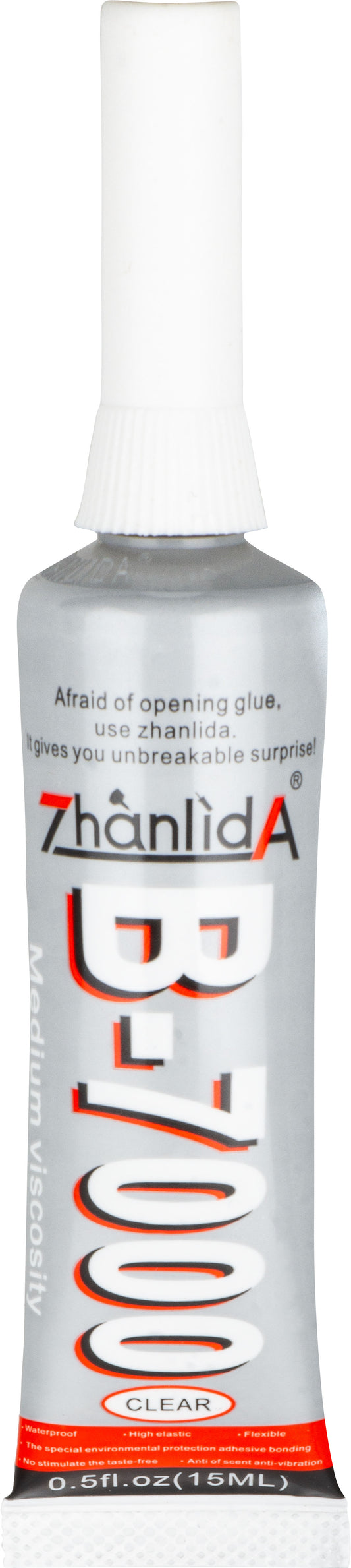 Ljepilo Zhanlida B-7000, 15ml, Prozirno
