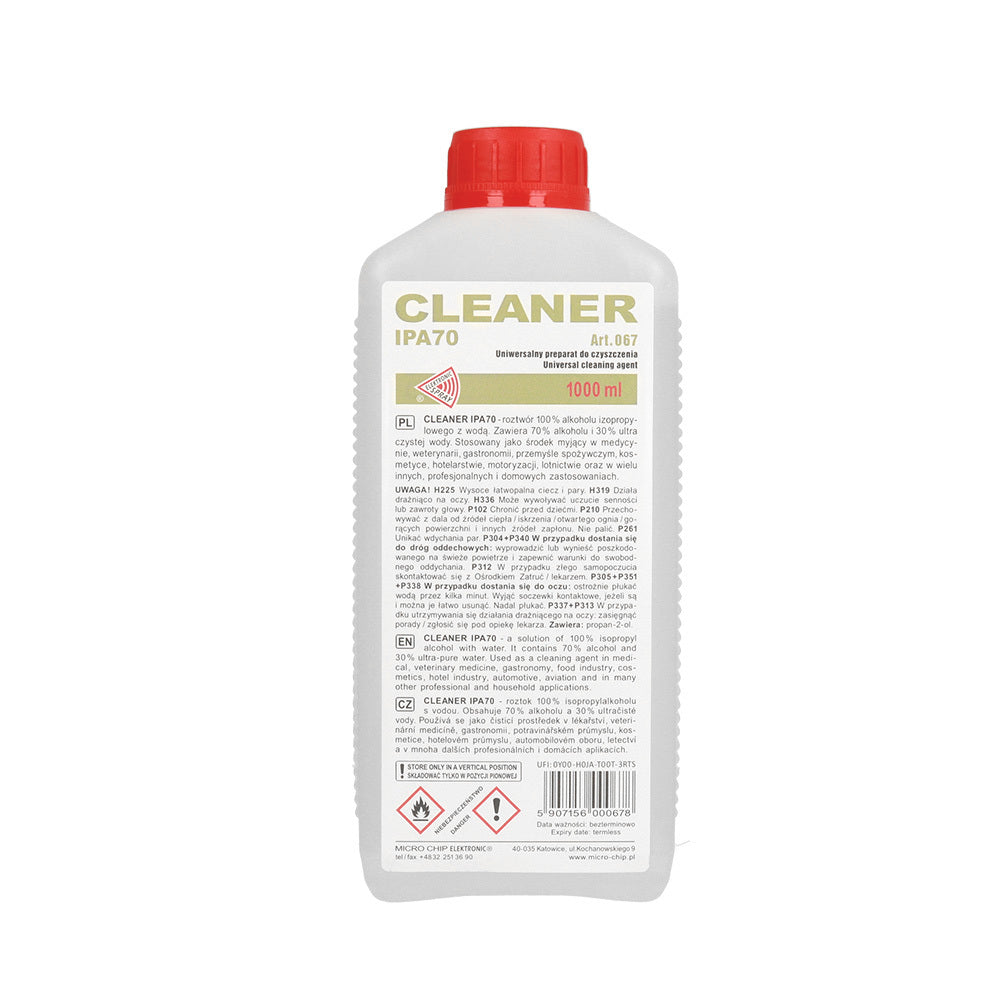 Izopropilni alkohol Elektronic Spray IPA70, 1l ART.067