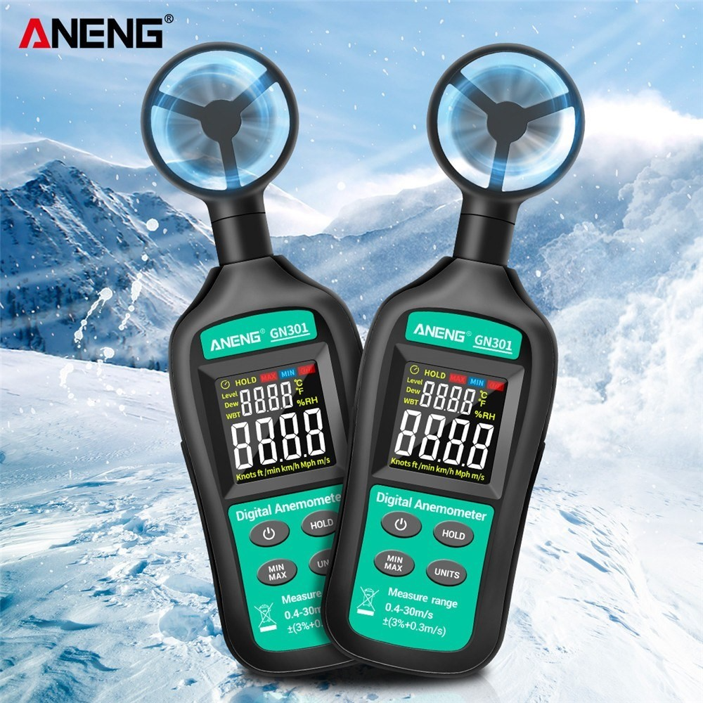 Digitalni anemometar ANENG GN301