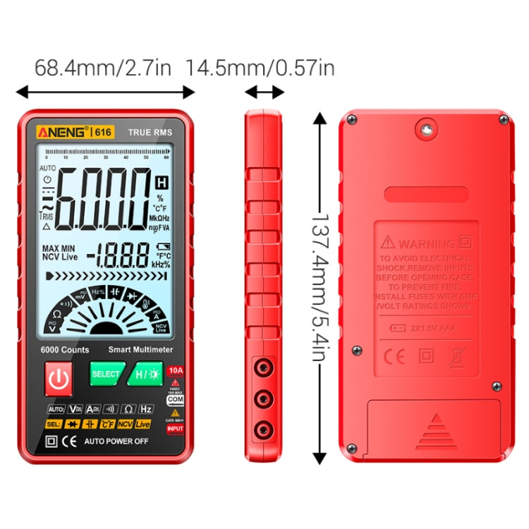 Digitalni mjerni uređaj ANENG 616