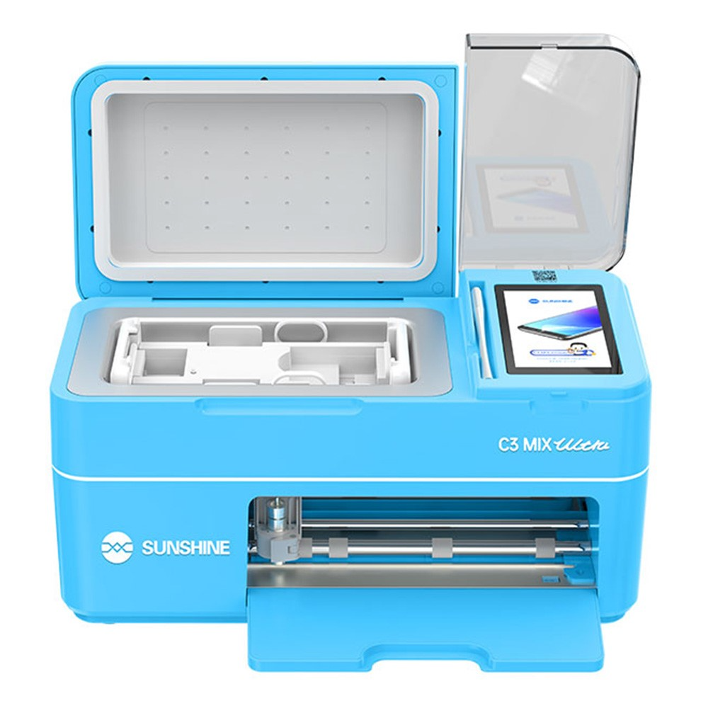 UV vakuumski laminator Sunshine C3 Mix Ultra za nanošenje UV / hidrogel zaštitnih folija, 2u1