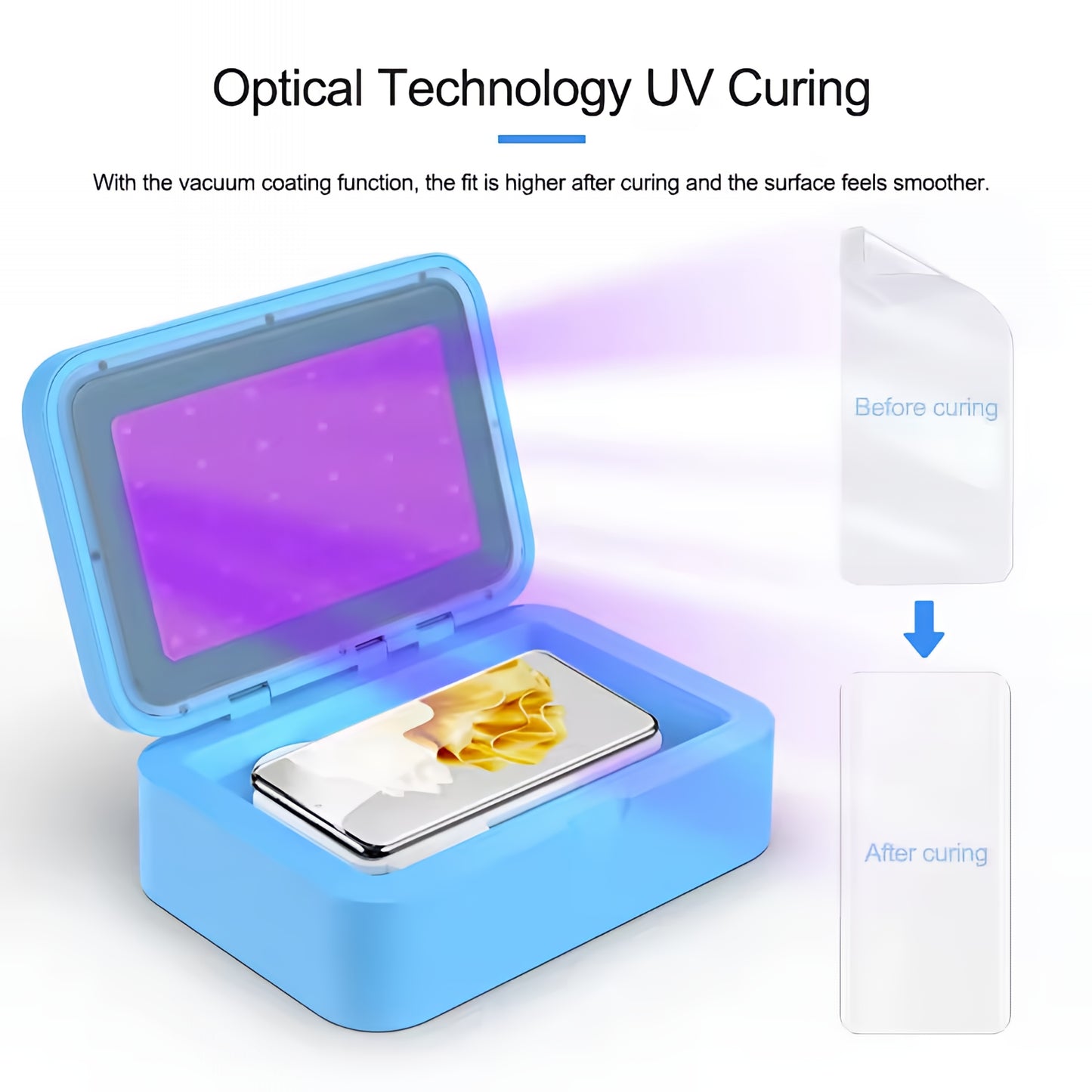 UV vakuumski laminator Sunshine SS-918B SE za nanošenje UV / hidrogel zaštitnih folija