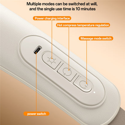 Aparat za masažu vrata Yesido MG11, Bež