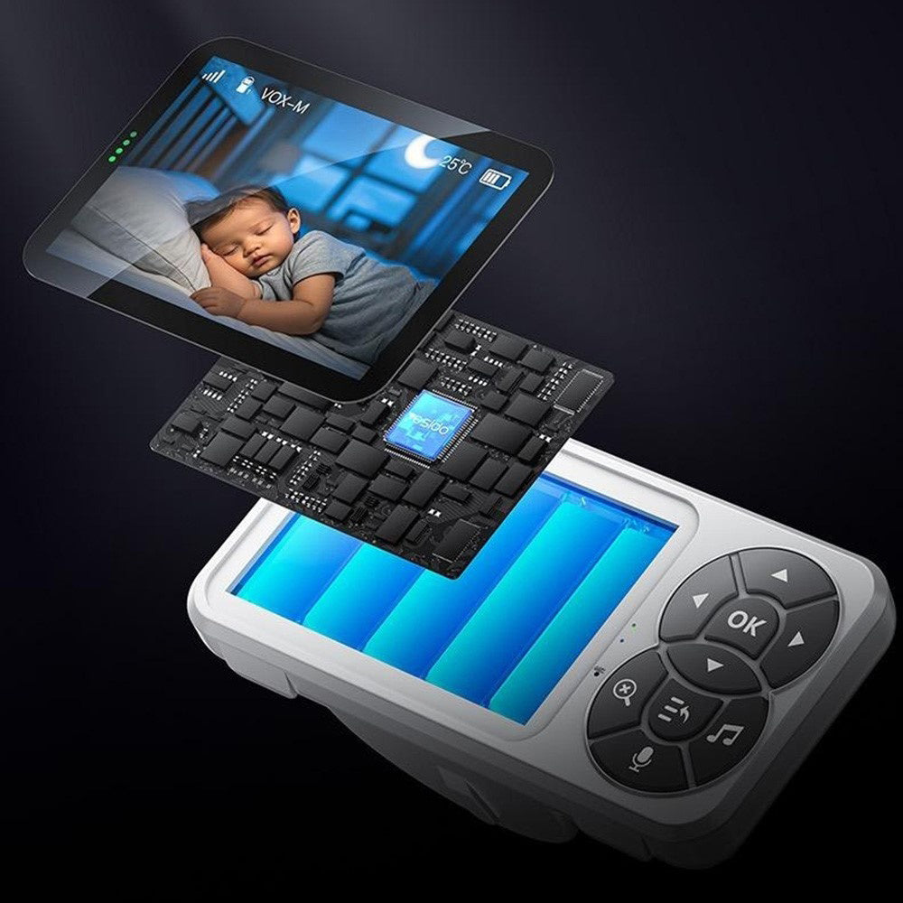 Baby Monitor Yesido KM26, Wi-Fi, Bijeli