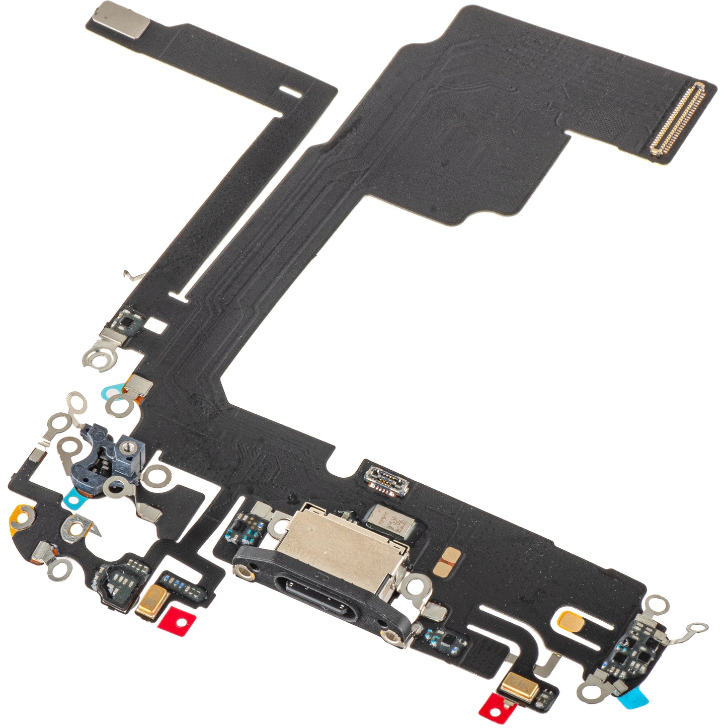 Traka s priključkom za punjenje - Mikrofon Apple iPhone 15 Pro, Crna
