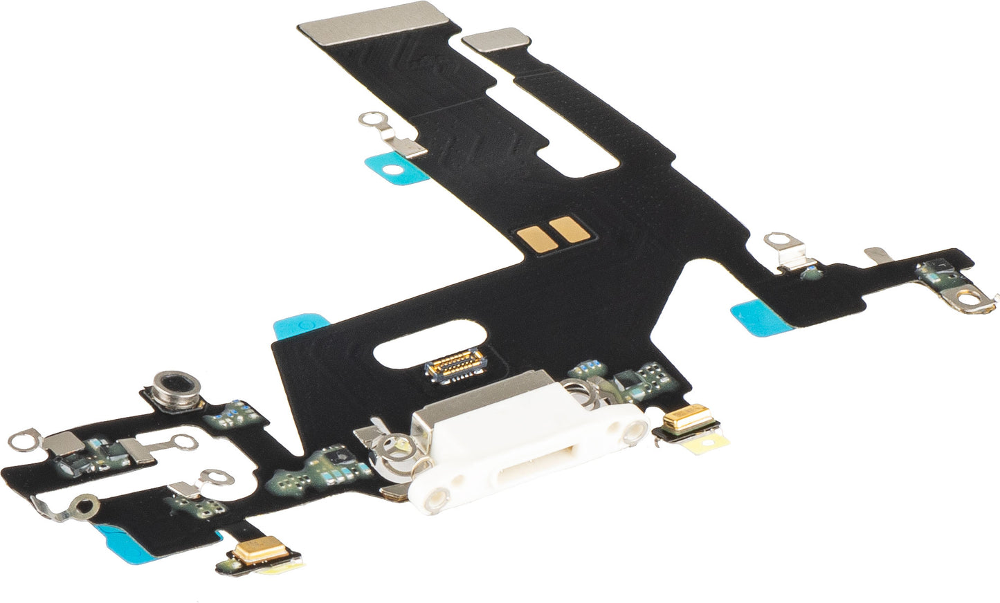 Traka s konektorom za punjenje - Mikrofon Apple iPhone 11, Bijela