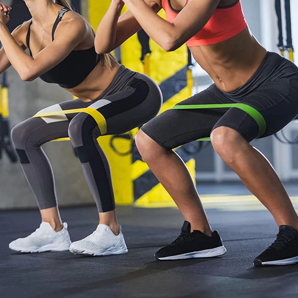 Fitness Elastična Traka Techsuit TS-01, Set 5 komada, Višebojno