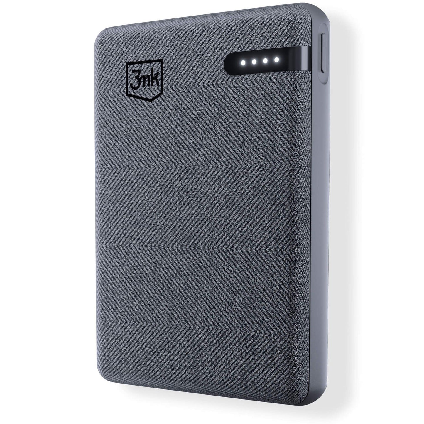 Vanjska baterija 3MK Pocket, 5000mAh, 12W, 1 x USB-C, Siva