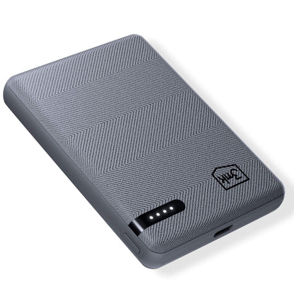 Vanjska baterija 3MK Pocket, 5000mAh, 12W, 1 x USB-C, Siva