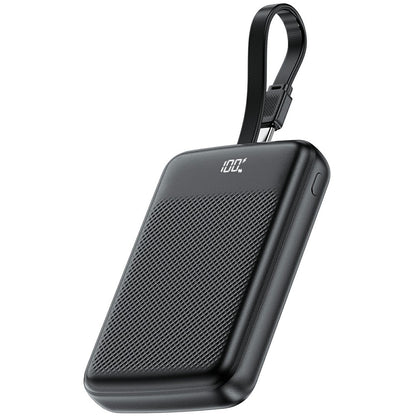 Vanjska baterija Acefast M13, 10000mAh, 22.5W, QC + PD, 1 x USB-A - 2 x USB-C, Crna