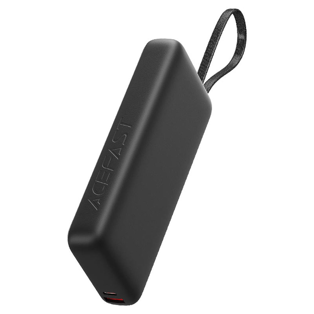Vanjska baterija Acefast M22, 20000mAh, 130W, QC + PD, 1 x USB-A - 2 x USB-C, Crna