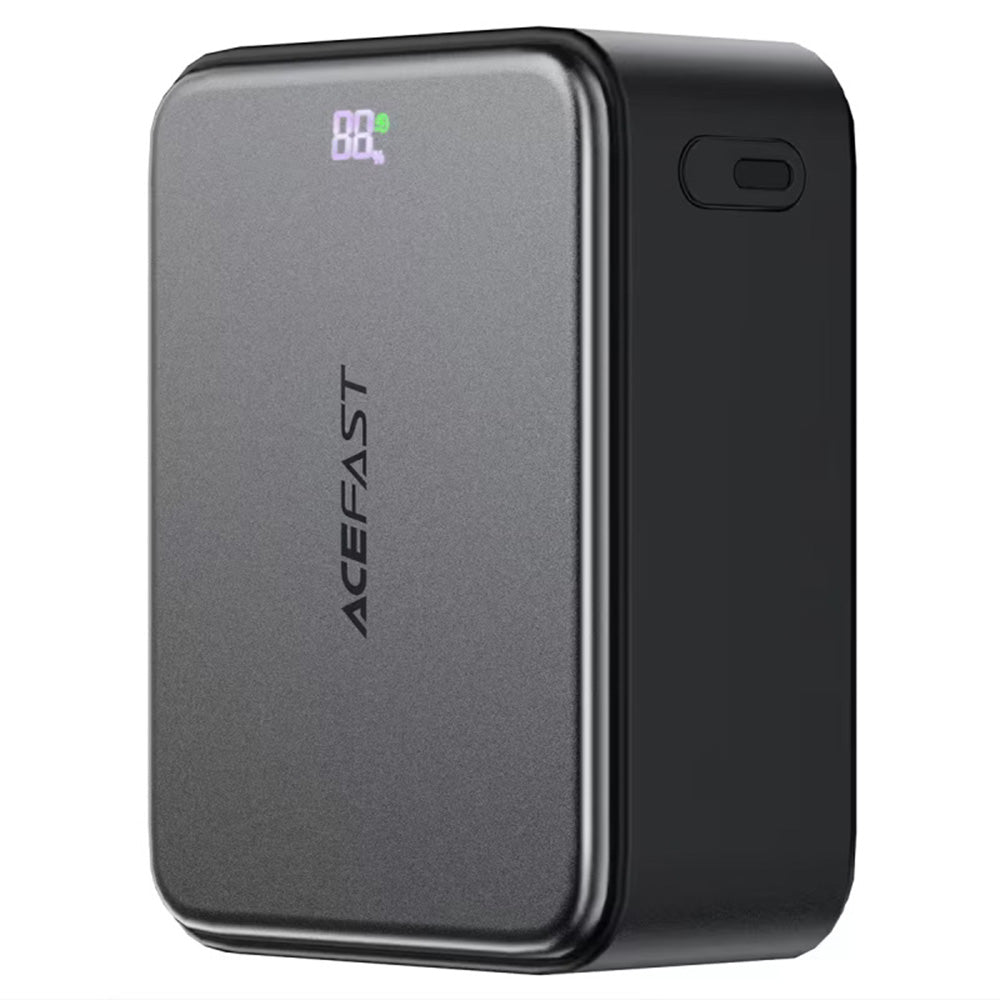 Vanjska baterija Acefast M28, 10000mAh, 22.5W, QC + PD, 1 x USB-A - 2 x USB-C, Crna
