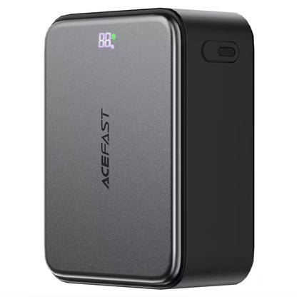 Vanjska baterija Acefast M28, 10000mAh, 22.5W, QC + PD, 1 x USB-A - 2 x USB-C, Crna