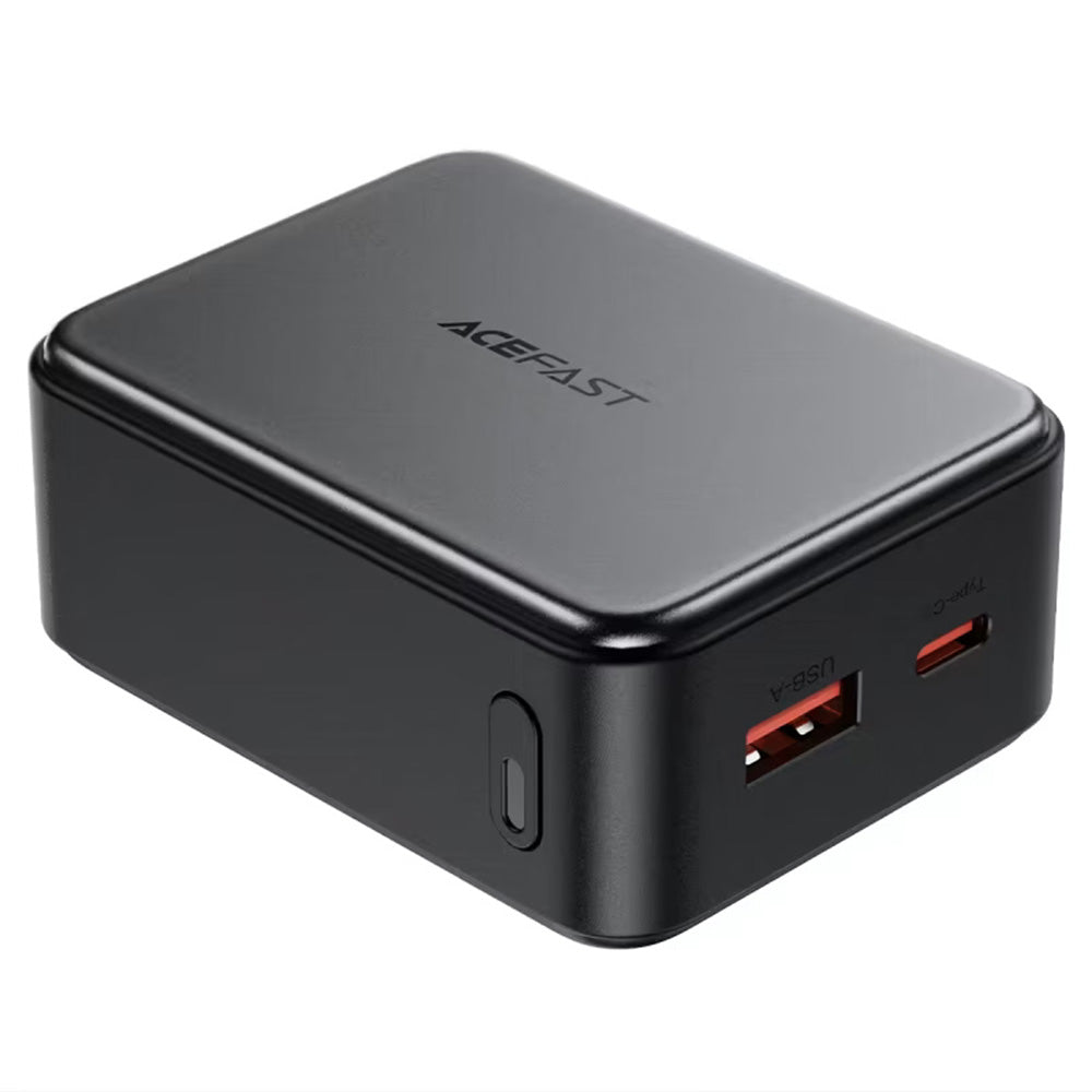 Vanjska baterija Acefast M28, 10000mAh, 22.5W, QC + PD, 1 x USB-A - 2 x USB-C, Crna