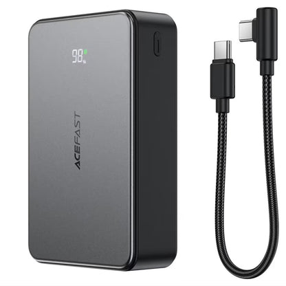 Vanjska baterija Acefast M29, 20000mAh, 22.5W, QC + PD, 1 x USB-A - 2 x USB-C, Crna