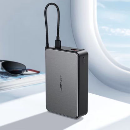 Vanjska baterija Acefast M29, 20000mAh, 22.5W, QC + PD, 1 x USB-A - 2 x USB-C, Crna