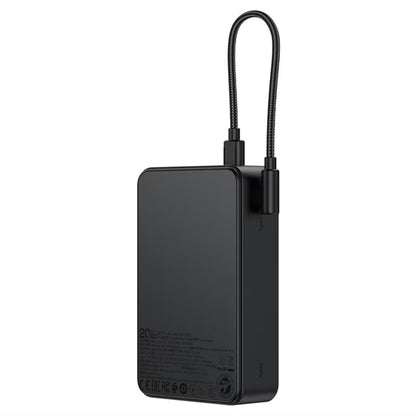 Vanjska baterija Acefast M29, 20000mAh, 22.5W, QC + PD, 1 x USB-A - 2 x USB-C, Crna