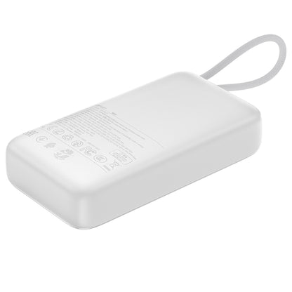 Vanjska baterija Acefast M32, 10000mAh, 35W, PD, 2 x USB-C, Srebrna