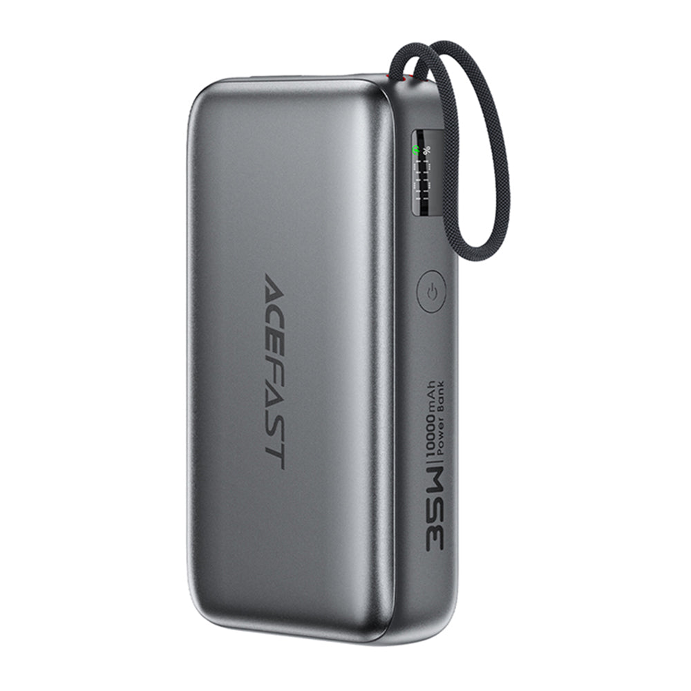 Vanjska baterija Acefast M32, 10000mAh, 35W, PD, 2 x USB-C, Siva