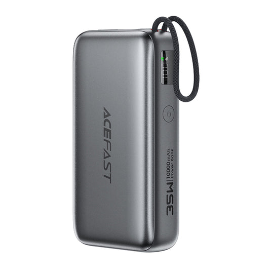 Vanjska baterija Acefast M32, 10000mAh, 35W, PD, 2 x USB-C, Siva