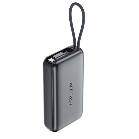 Vanjska baterija Acefast M32, 10000mAh, 35W, PD, 2 x USB-C, Siva