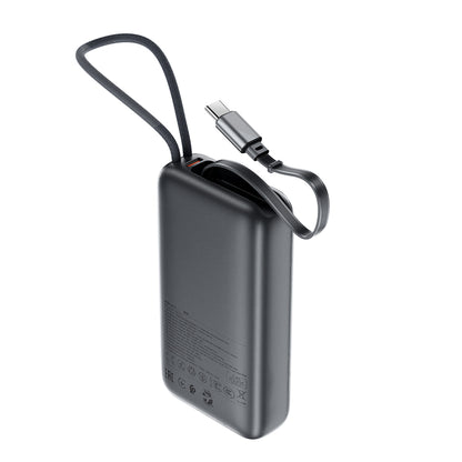 Vanjska baterija Acefast M32, 10000mAh, 35W, PD, 2 x USB-C, Siva