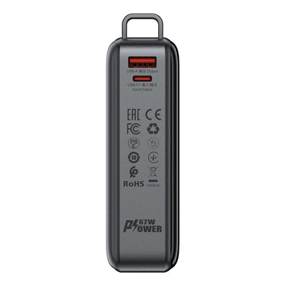 Vanjska baterija Acefast M4, 20000mAh, 67W, PD, 1 x USB-A - 2 x USB-C, Crna