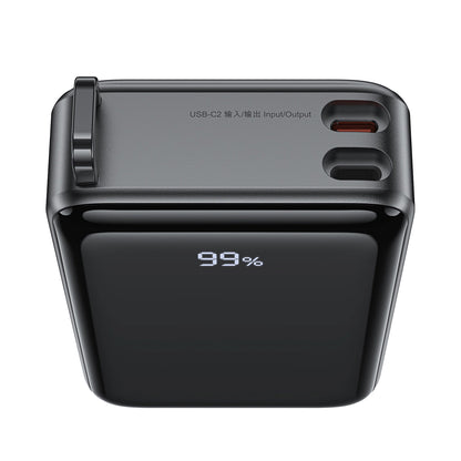 Vanjska baterija Acefast M4, 20000mAh, 67W, PD, 1 x USB-A - 2 x USB-C, Crna