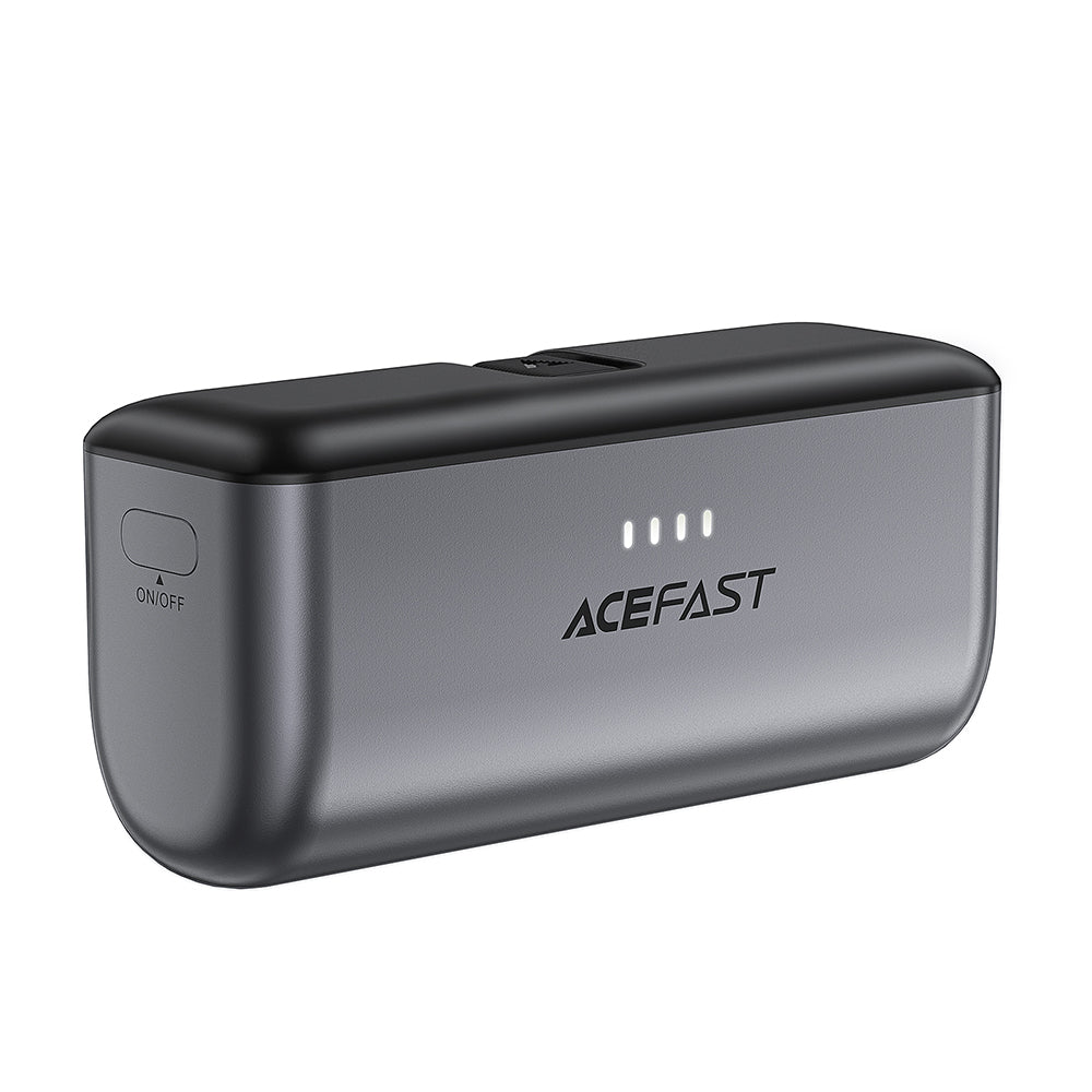 Vanjska baterija Acefast M9, 5000mAh, 20W, PD, 2 x USB-C, Crna