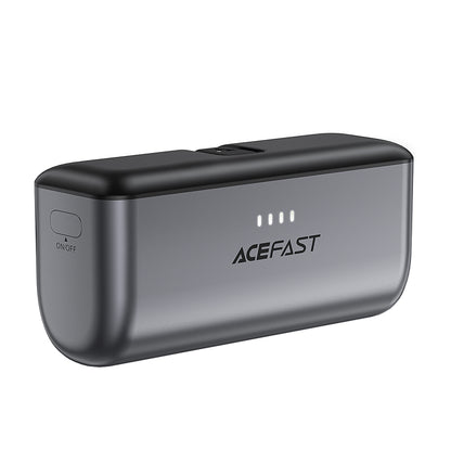 Vanjska baterija Acefast M9, 5000mAh, 20W, PD, 2 x USB-C, Crna
