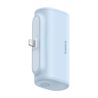 Vanjska baterija Baseus Compact, 5000mAh, 20W, PD, 1 x Lightning - 1 x USB-C, Plava P10068307313-00
