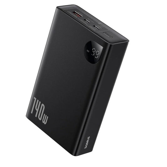 Vanjska baterija Baseus Adaman, 24000mAh, 140W, QC + PD, 1 x USB-C - 2 x USB-A, Crna P10021508113-00