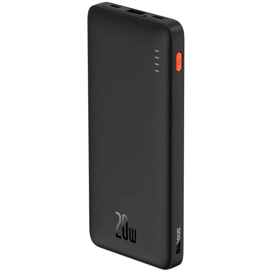 Vanjska baterija Baseus Airpow, 10000mAh, 20W, QC + PD, 1 x USB-A - 1 x USB-C, Crna PPQD090001